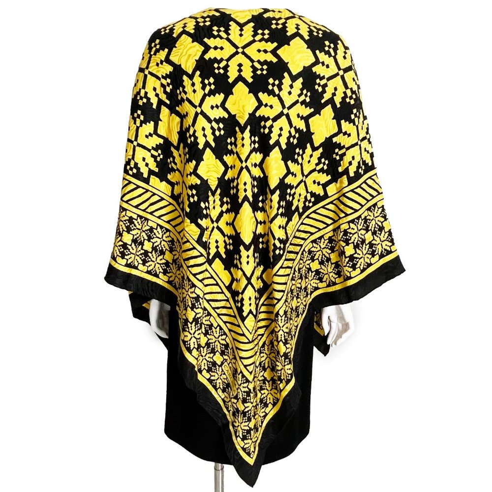 Carlisle Silk Scarf Shawl Oversized 52” Vintage